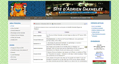 Desktop Screenshot of daxhelet.eu