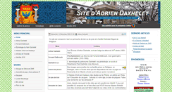 Desktop Screenshot of daxhelet.net