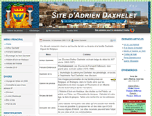 Tablet Screenshot of daxhelet.net
